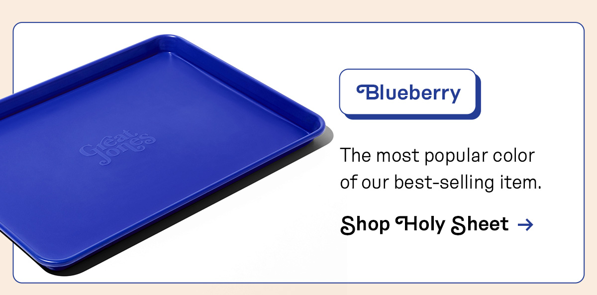 Holy Sheet in Blueberry