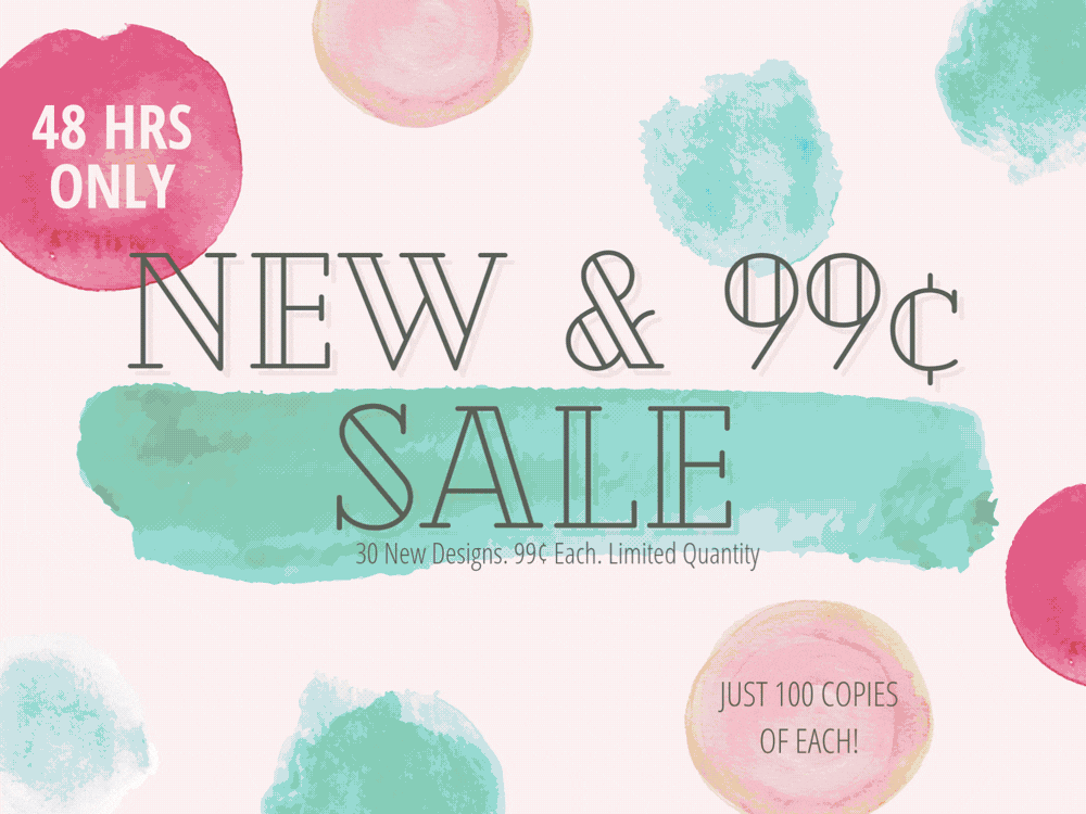New & 99¢ Sale So Fontsy