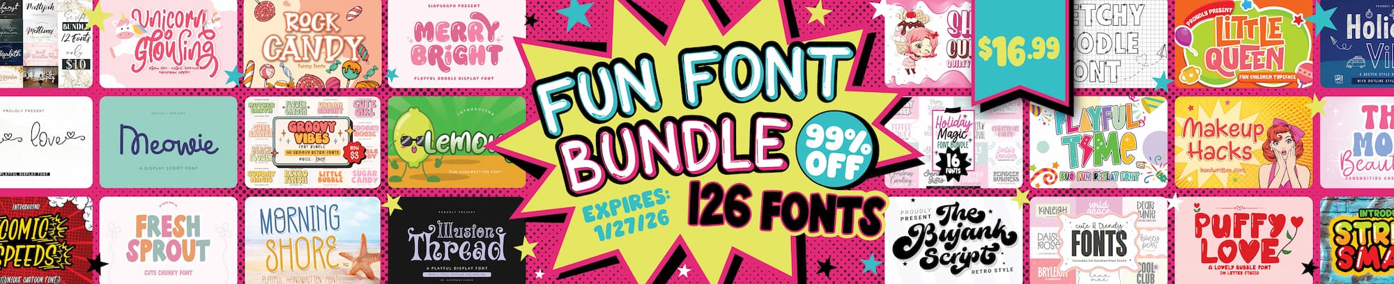 Fun Font Bundle