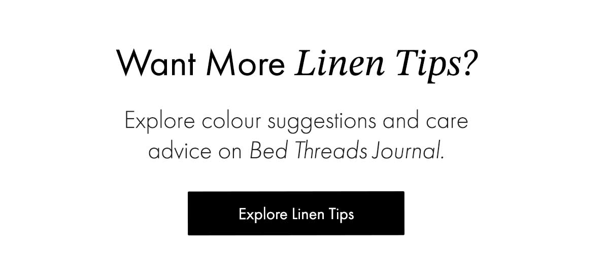 Tips for Styling a Linen Bed Bed Threads
