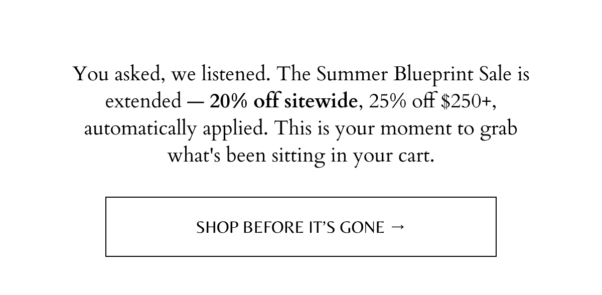Shop Before it's Gone