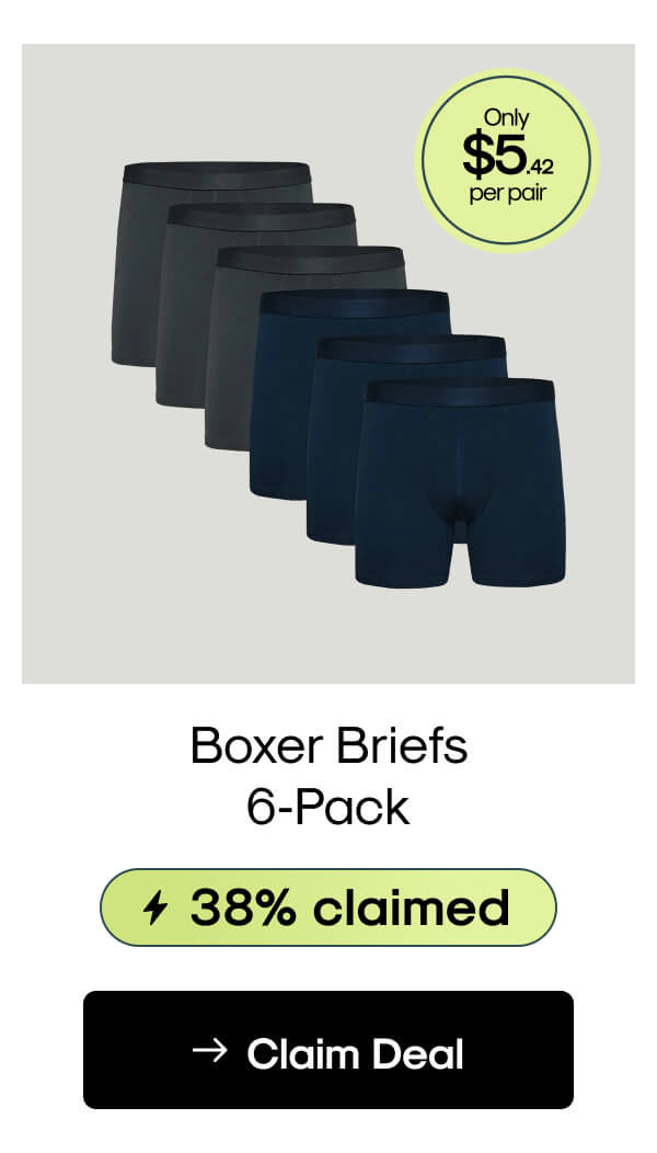 Boxer Briefs 6‑Pack