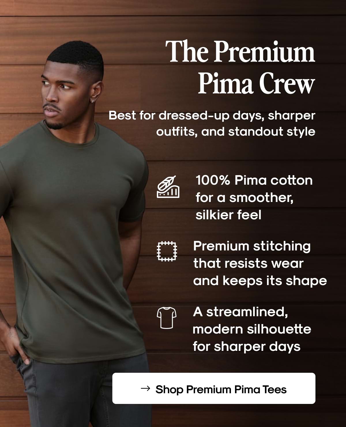 Shop Premium Pima Tees