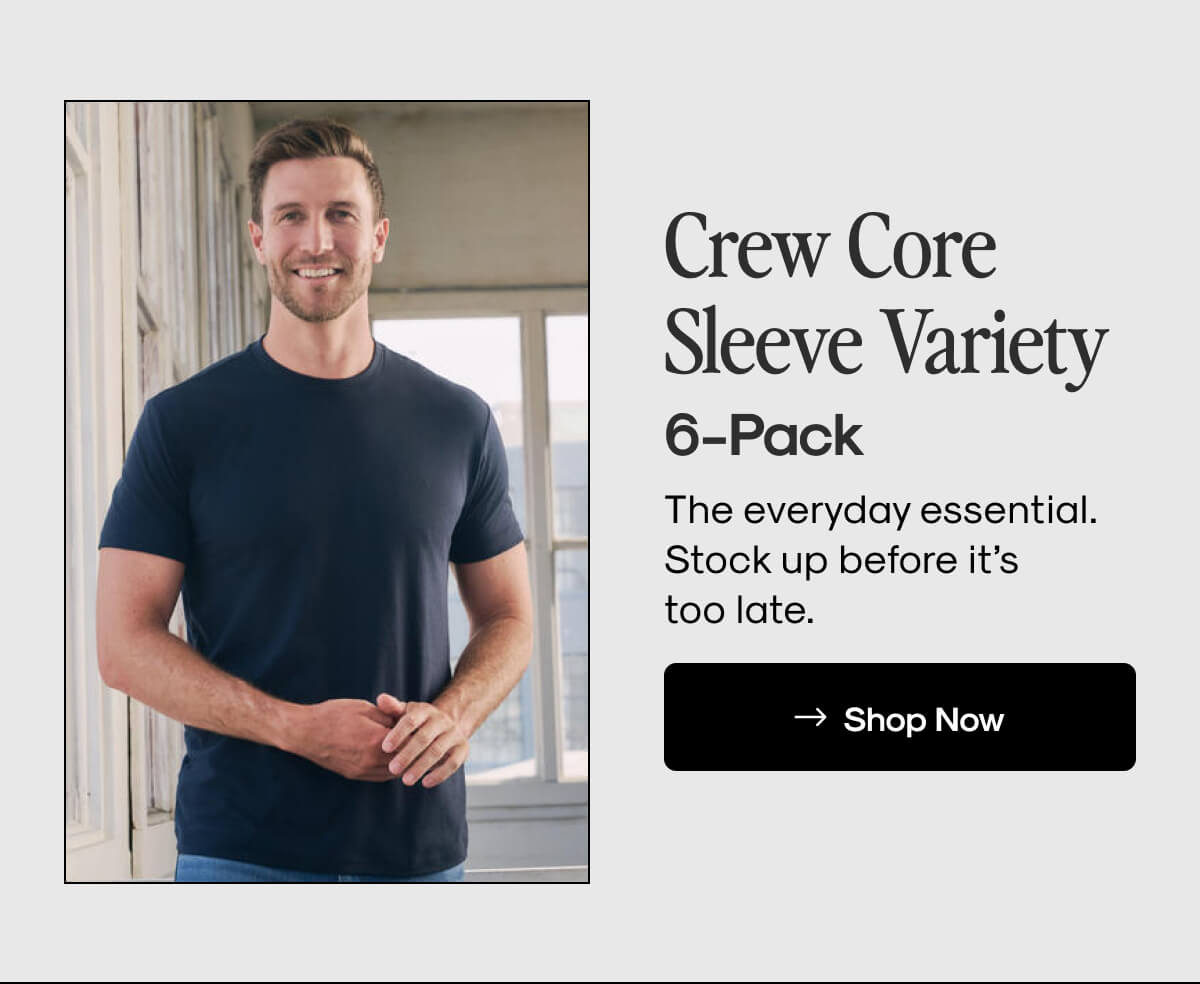 Crew Core Sleeve Variety