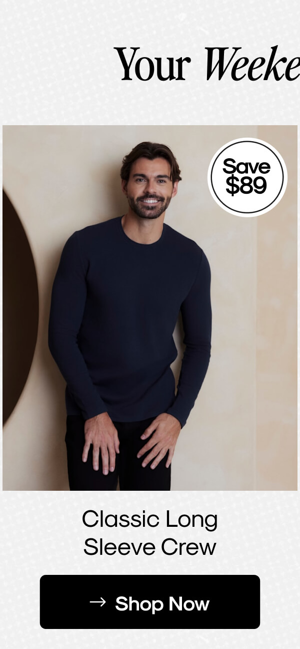 Classic Long Sleeve Crew