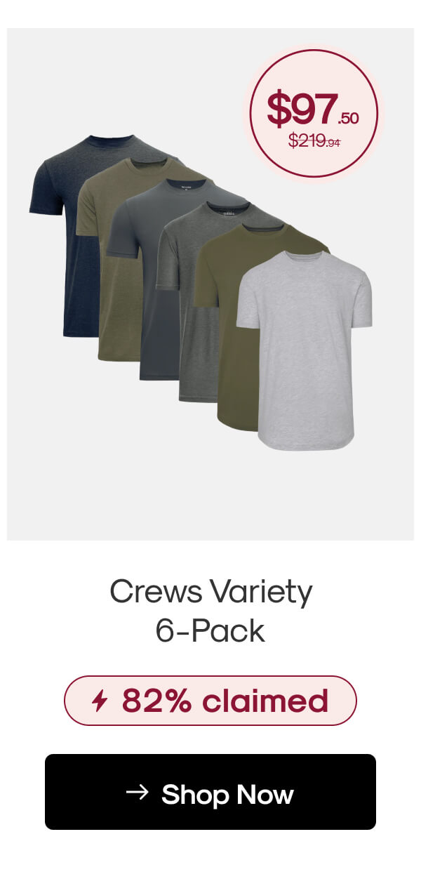 Crews Variety 6-Pack
