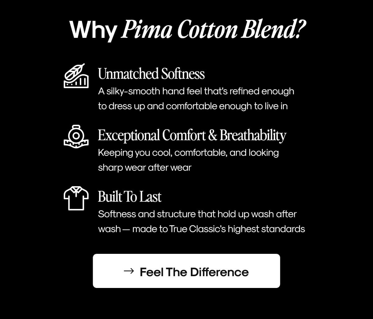 Why Pima Cotton Blend