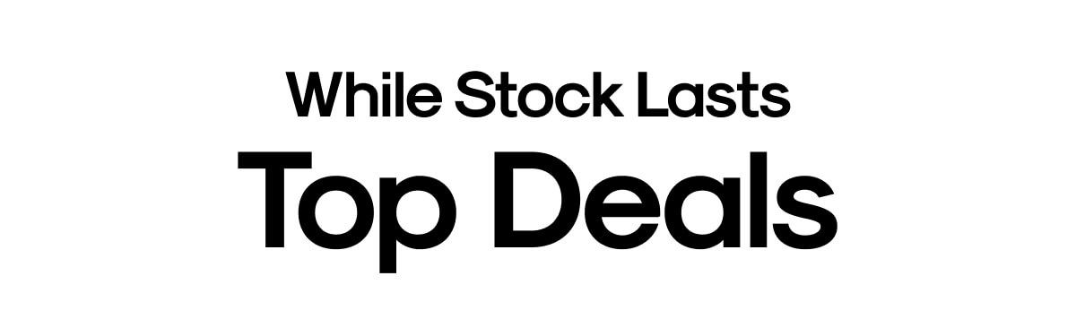 While Stock Lasts
