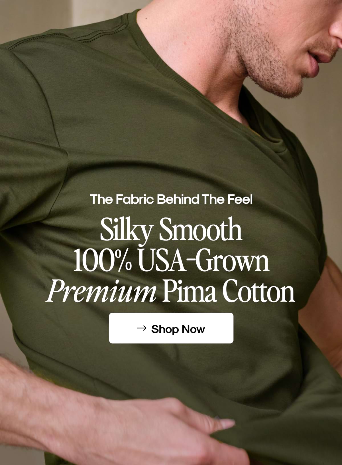 Silky Smooth 100% USA-Grown Premium Pima Cotton