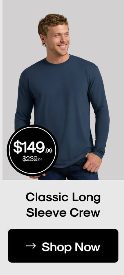 Classic Long Sleeve Crew
