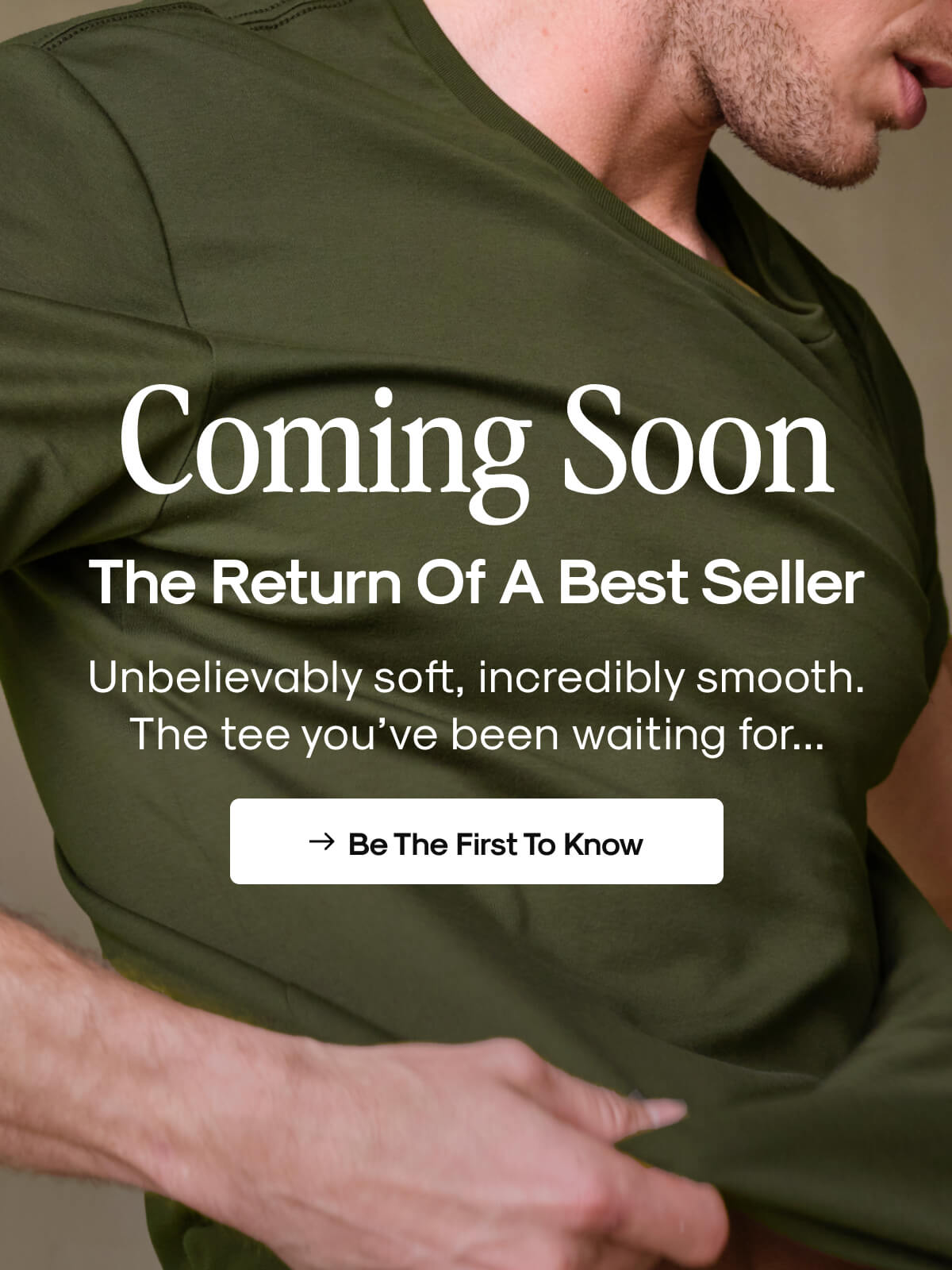 Be The First To Know