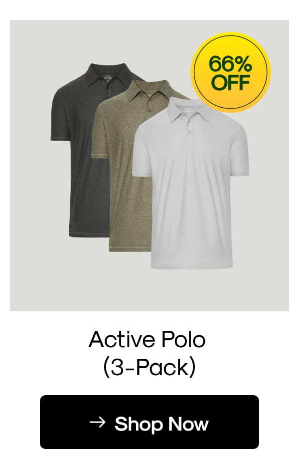 Active Polo (3-Pack)