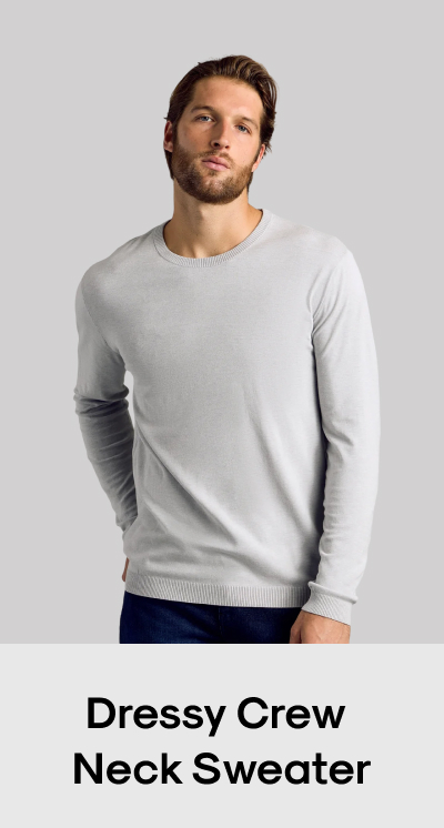 Dressy Crew Neck Sweater