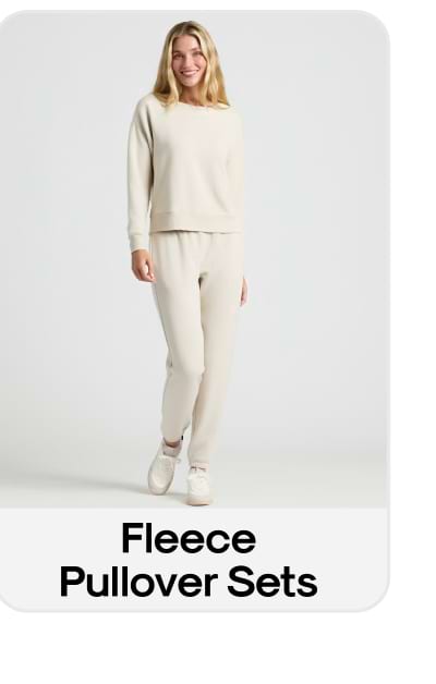 Fleece Pullover Sets