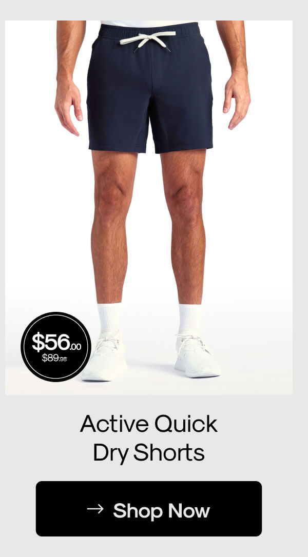 Active Quick Dry Shorts