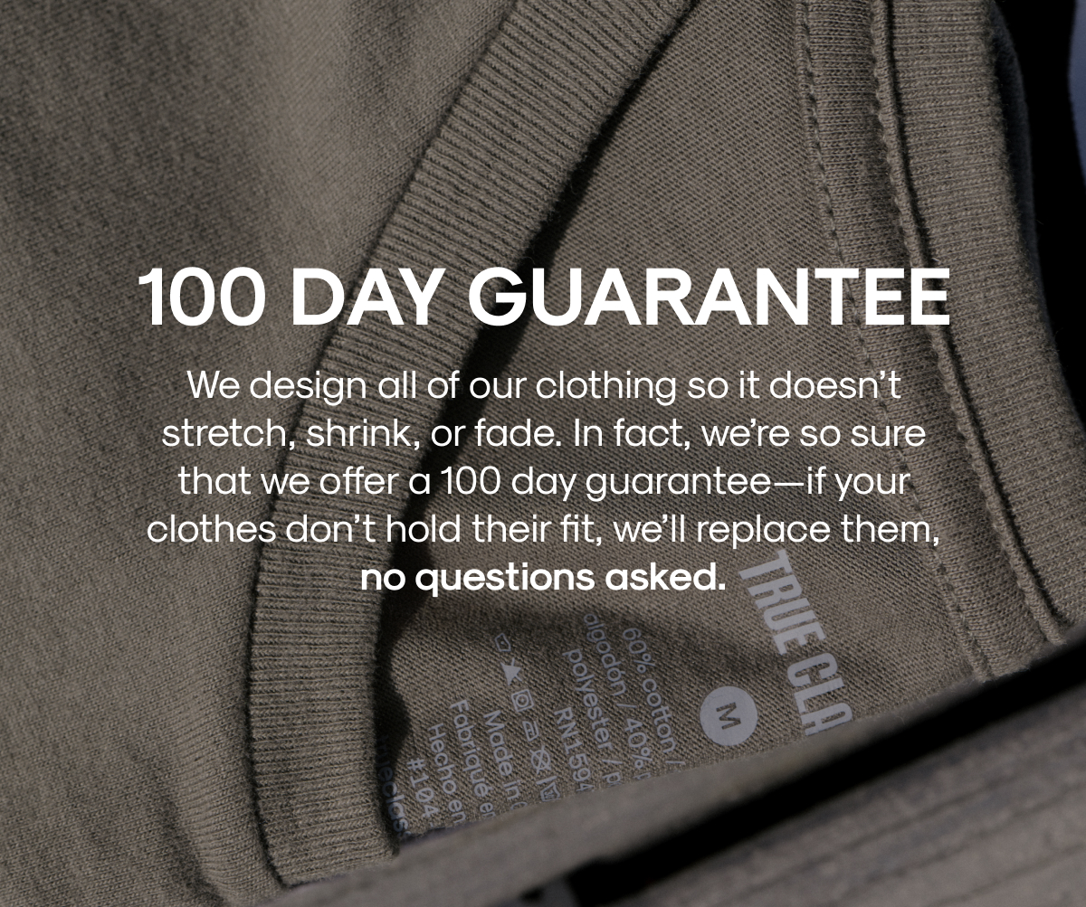 100 day guarantee