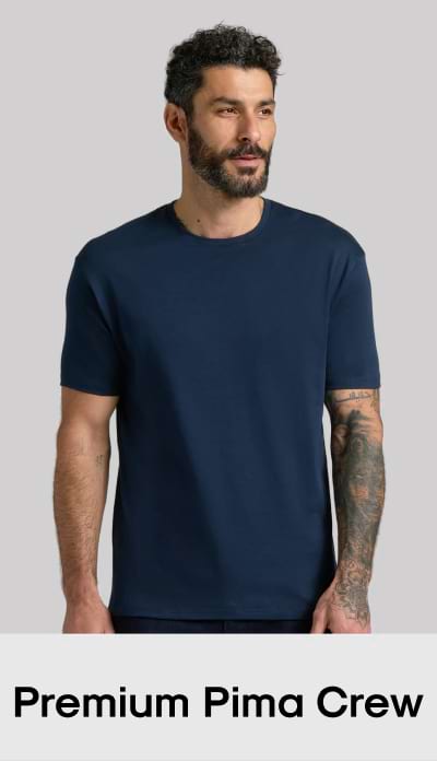 Premium Pima Crew