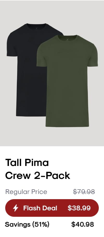 Tall Premium Pima Crew Neck
