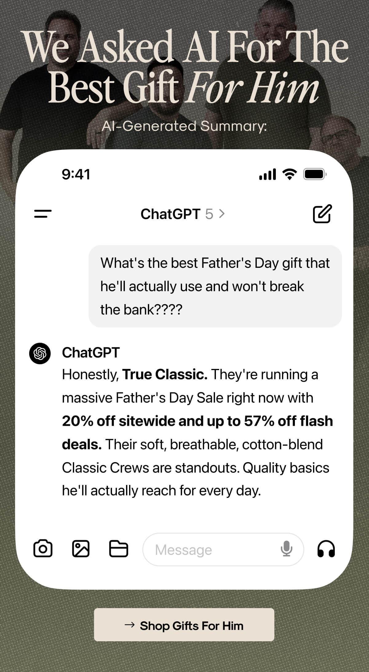 We Asked AI For The Best Gift For Him
