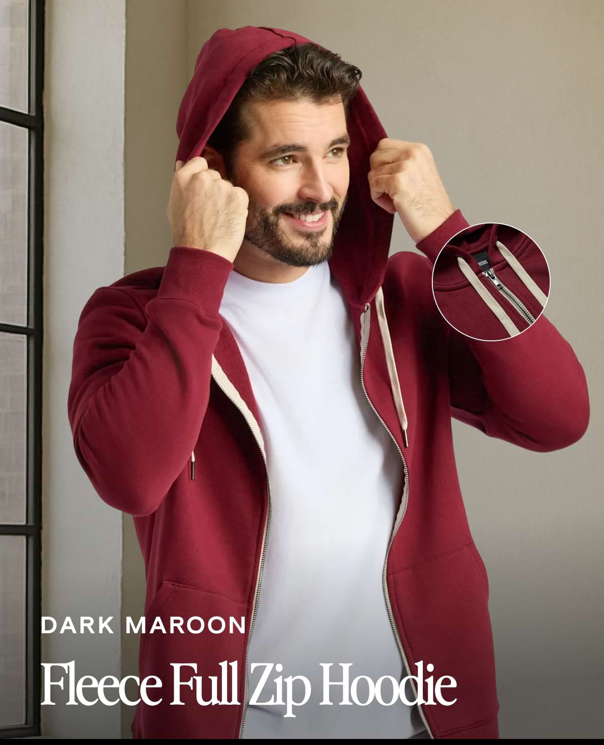 Fleece Full Zip Hoodie