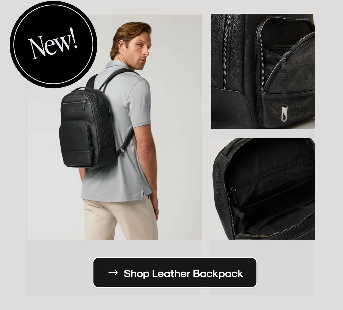 Shop Leather Backpack