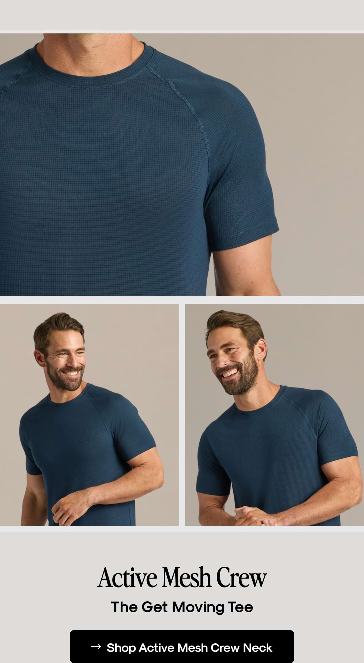 Shop Active Mesh Crew