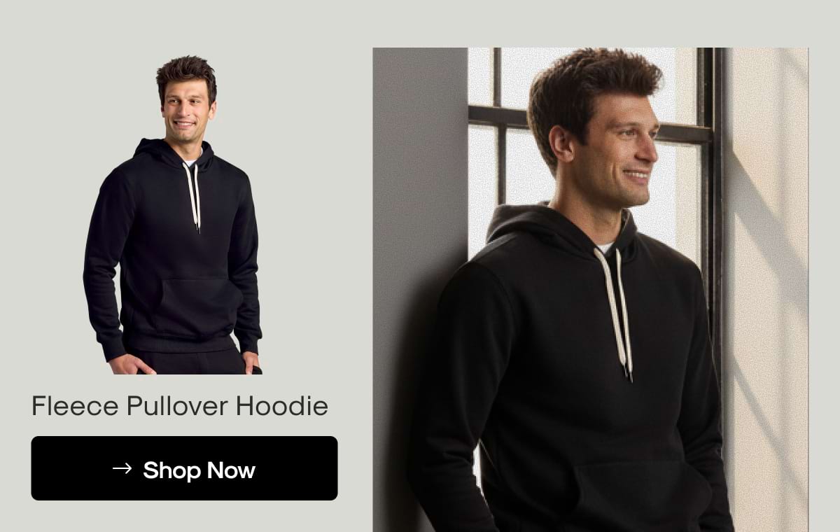 Fleece Pullover Hoodie