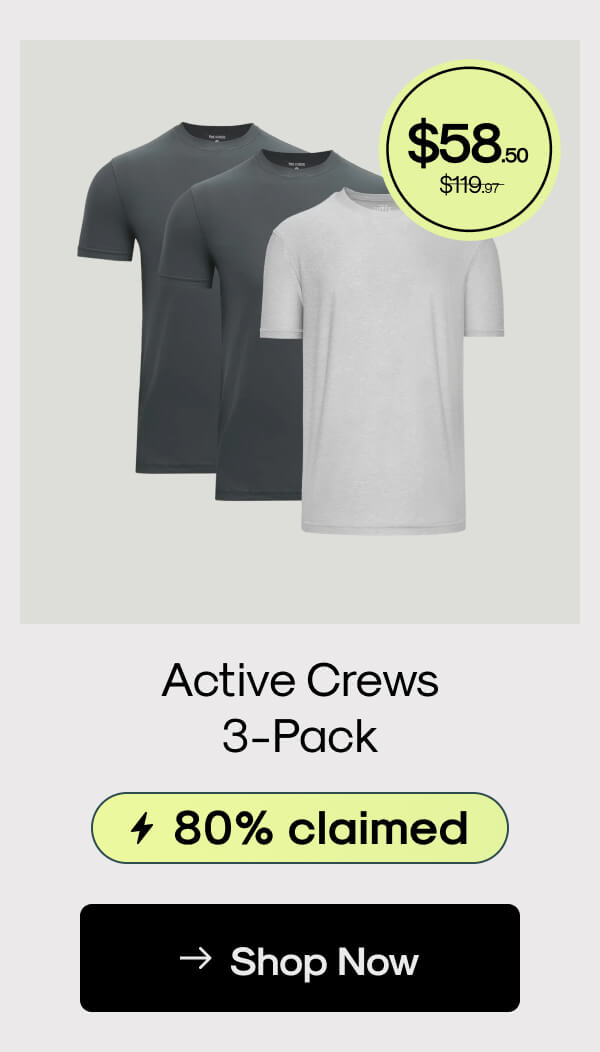 Active Crews 3-Pack