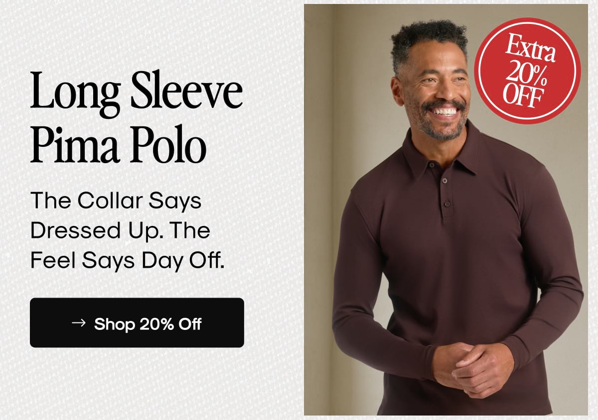 Long Sleeve Pima Solo