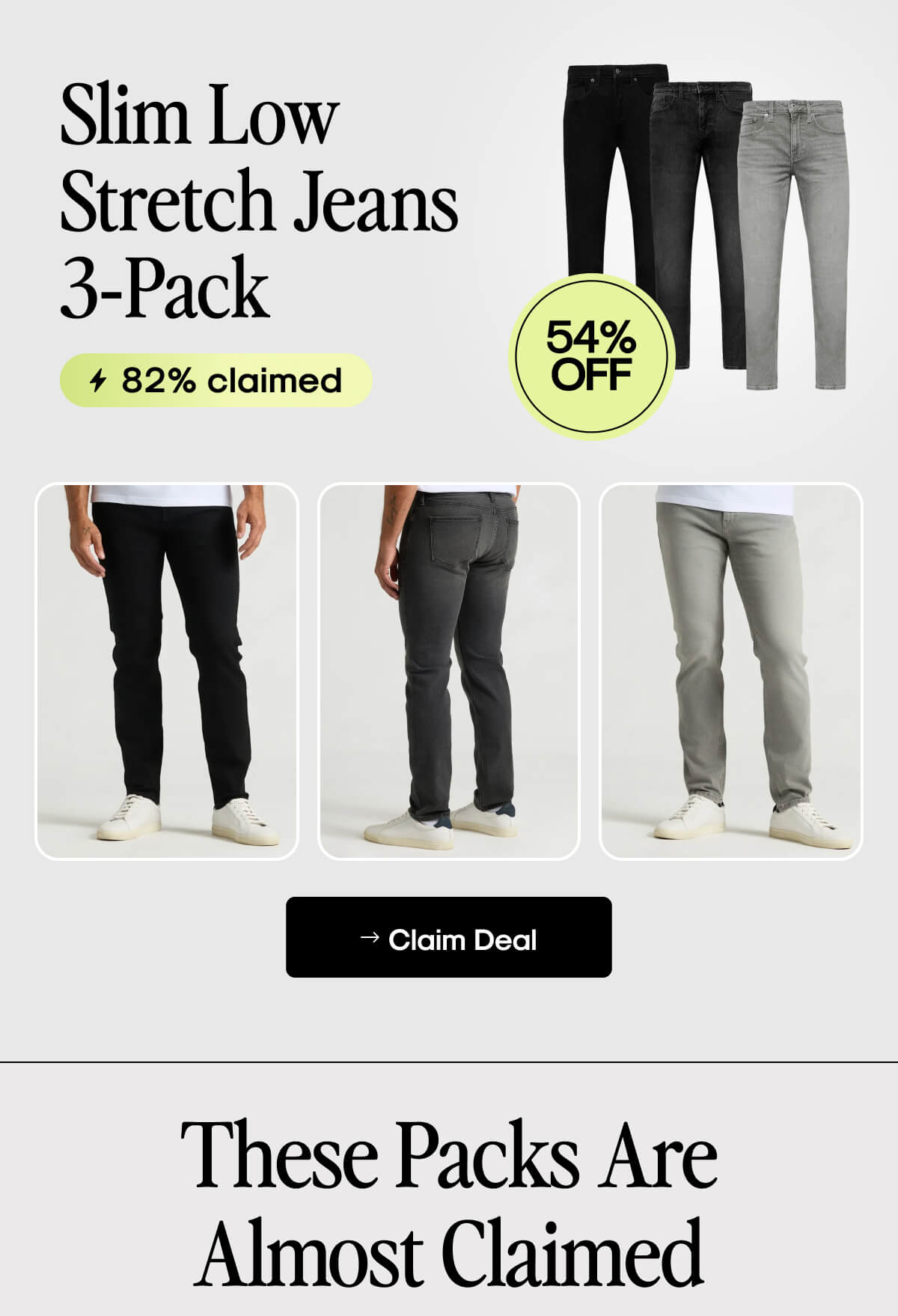 Slim Low Stretch Jeans