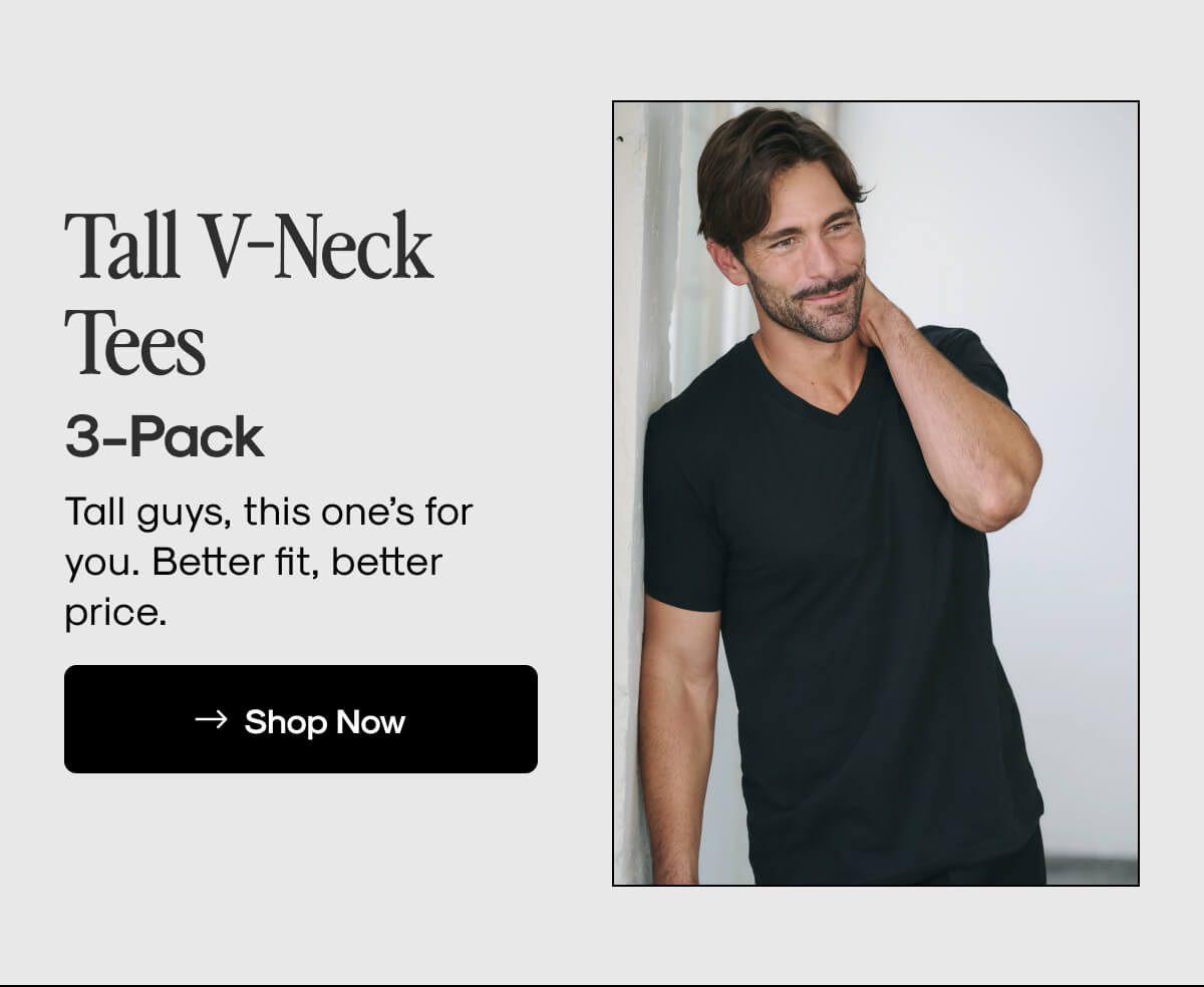 Tall V-Neck Tees