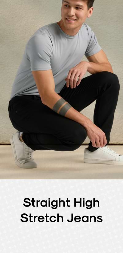 Straight Comfort Stretch Jeans