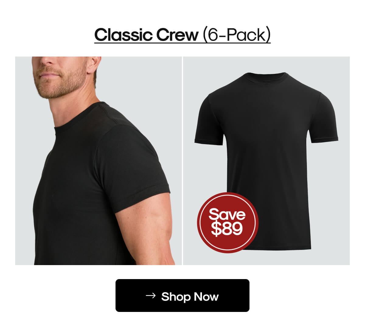 Classic Crew 6-Pack