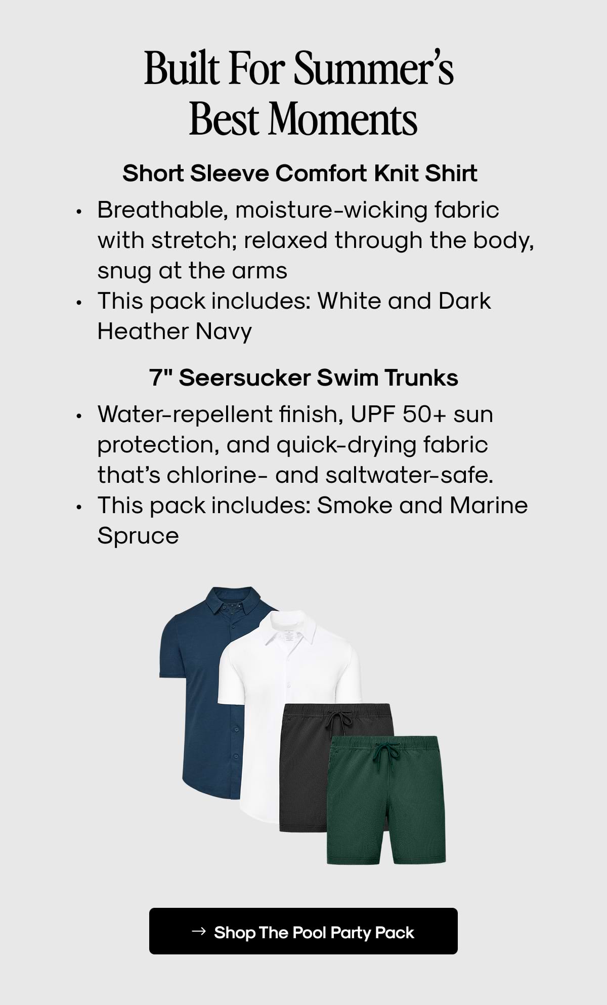 Built For Summer's Best Moments