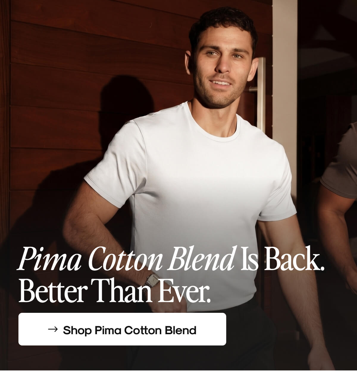 Shop Pima Cotton Blend Crew