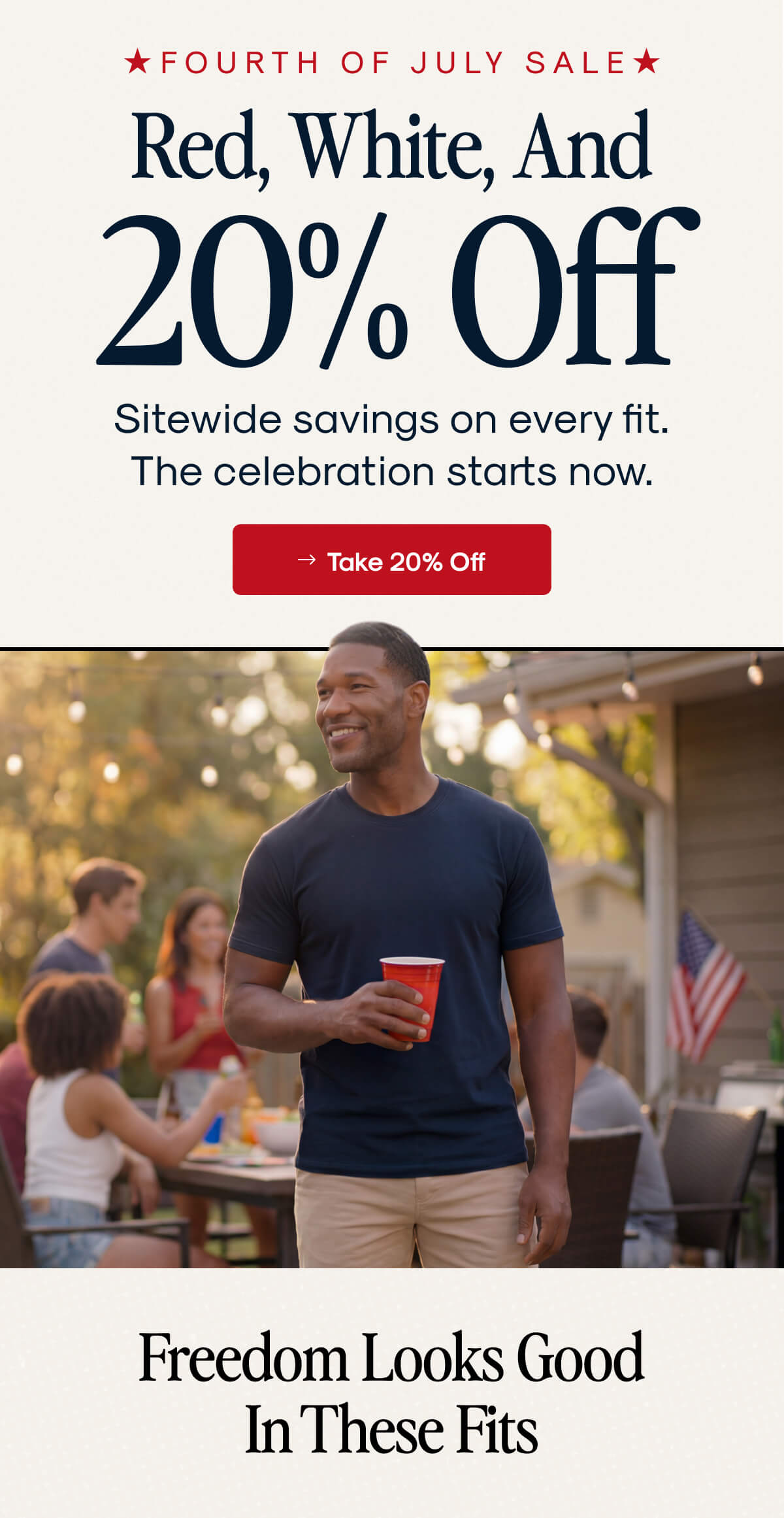 Take 20% Off