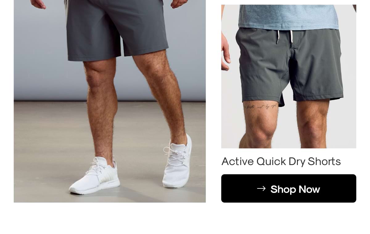Active Quick Dry Shorts