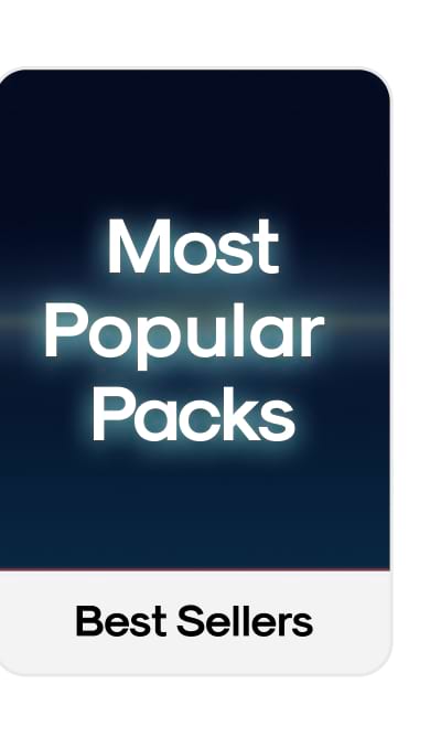 Most Popular Packs