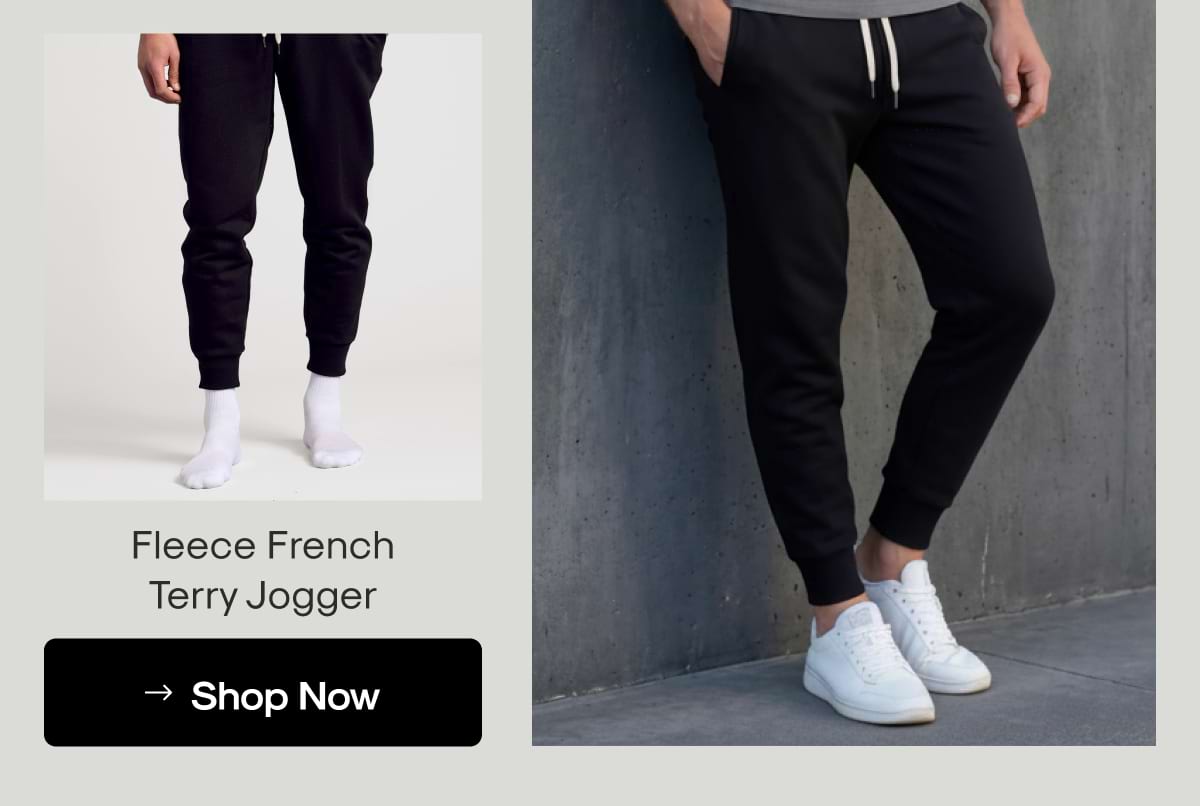 Fleece French Terry Joggers