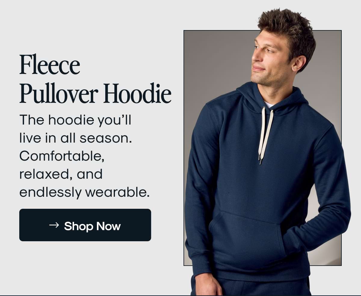 Fleece Pullover Hoodie