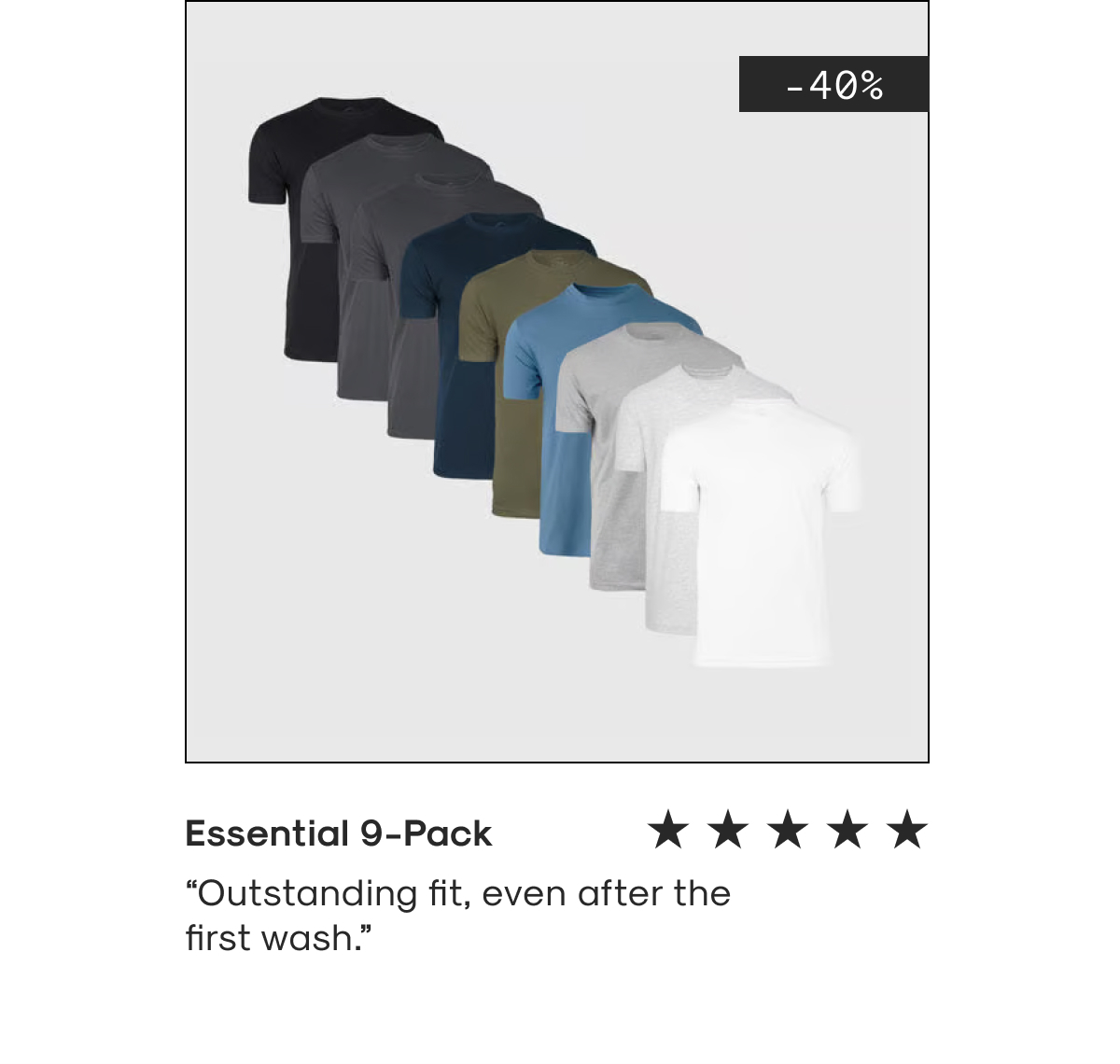 essentials 9 pack