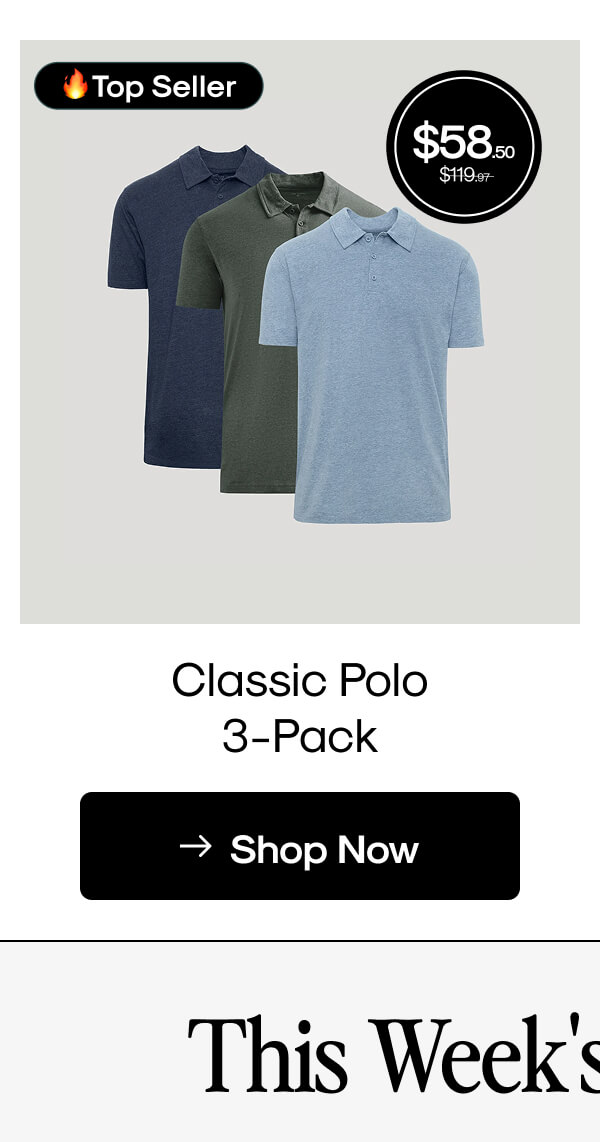 Classic Polo 3-Pack