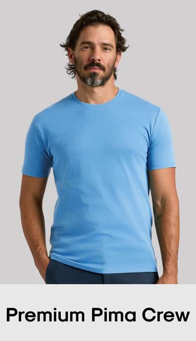 Premium Pima Crew