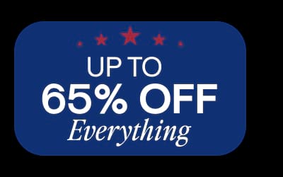Up To 65% Off Everything