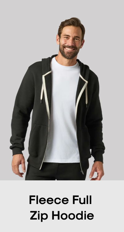 Fleece Full Zip Hoodie
