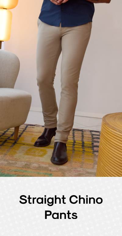 Straight Chino Pants