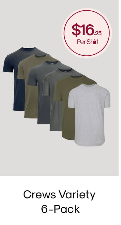 Crews Variety 6-Pack
