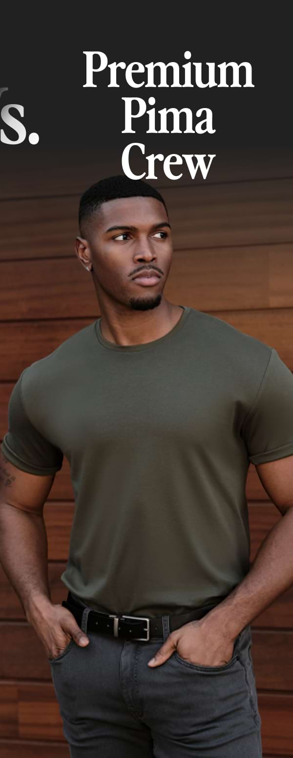 Premium Pima Crew