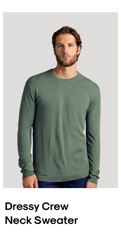 Dressy Crew Neck Sweater
