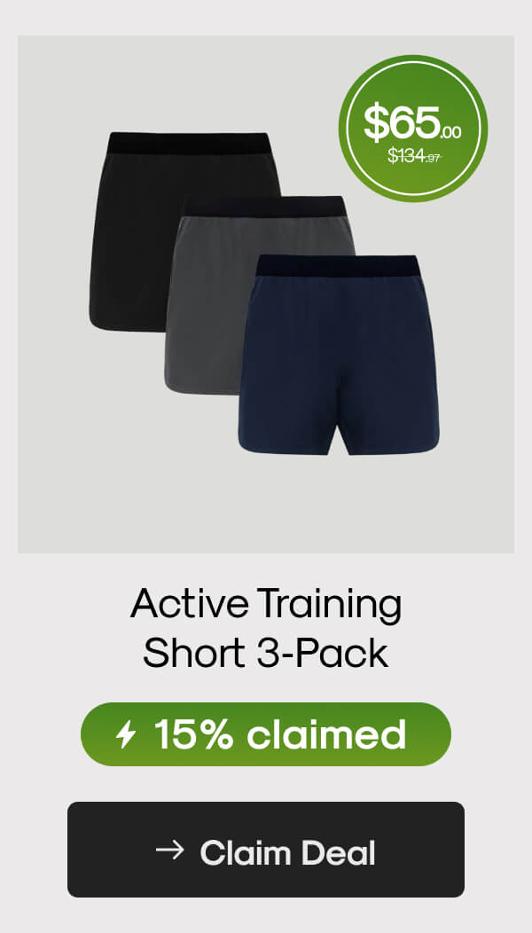 Active Training Short 3-Pack